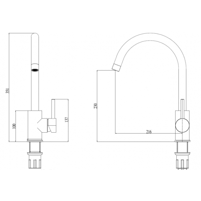 LISA be 20 Küchenmischer BW7002F3