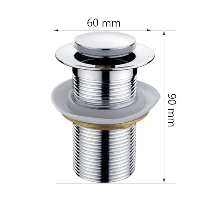 Stopper Click Clack Wash mit kleinem Pilz