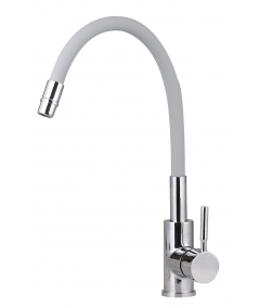 JOGA grau/chrom Küchenarmatur AM-LT17508